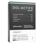 Aragan - synactifs - dolactifs - anti inflammatoire - curcuma - 20 glules