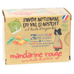 Argasol bio savon mandarine rouge 140g