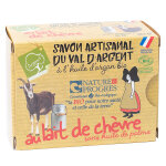 Argasol savon artisanal du val d'argent lait de chèvre bio 140g Argasol savon artisanal du val d'argent lait de chèvre bio 140g