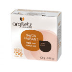 Argiletz savon naturel apaisant argile rose parfum rose 100g