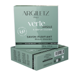 Argiletz savon naturel purifiant argile verte parfum cologne 100g Argiletz savon naturel purifiant argile verte parfum cologne 100g