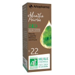 Arko essentiel huile essentielle bio menthe poivrée n°22 10ml Arko essentiel huile essentielle bio menthe poivrée n°22 10ml