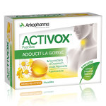 Arkopharma activox adoucit la gorge ar�me miel citron 24 pastilles