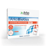 Arkopharma arkobiotics syst�me immunitaire fort probiotiques 7 sachets