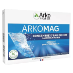Arkopharma arkomag nervosité & fatigue magnésium 20 ampoules Arkopharma arkomag nervosité & fatigue magnésium 20 ampoules