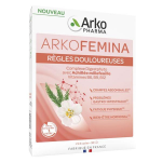 Arkopharma arkofemina règles douloureuses achillée millefeuille, vitamines b6, b9, b12 30 gélules Arkopharma arkofemina règles douloureuses achillée millefeuille, vitamines b6, b9, b12 30 gélules