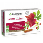 Arkopharma arkofluides jambes lgres bio 20 ampoules