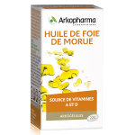 Arkopharma arkoglules huile de foie de morue 220 glules