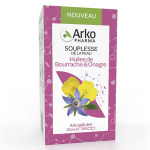 Arkopharma arkogélules huile d'onagre & bourrache 180 capsules Arkopharma arkogélules huile d'onagre & bourrache 180 capsules