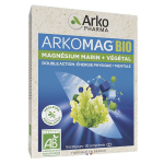 Arkopharma arkomag bio magnésium marin + végétal 30 comprimés Arkopharma arkomag bio magnésium marin + végétal 30 comprimés