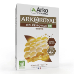 Arkopharma arkoroyal tr�sor de la ruche gel�e royale 1500mg bio 20 ampoules