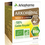 Arkopharma arkoroyal trésors de la ruche gelée royale bio 40g Arkopharma arkoroyal trésors de la ruche gelée royale bio 40g