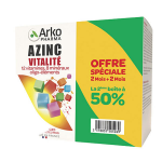 Arkopharma azinc adulte vitalit� vitamines c & e zinc lot de 2 x 120 g�lules