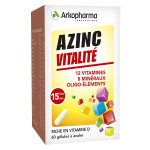 Arkopharma azinc adulte vitalité vitamines c & e zinc 60 gélules Arkopharma azinc adulte vitalité vitamines c & e zinc 60 gélules