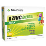 Arkopharma azinc energie max 30 comprimés Arkopharma azinc energie max 30 comprimés