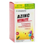 Arkopharma azinc vitalité vitamines et minéraux 120 gélules + 30 offertes Arkopharma azinc vitalité vitamines et minéraux 120 gélules + 30 offertes