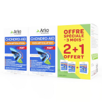 Arkopharma chondro - aid 100% articulation 2 + 1 mois offert 3 x 60 gélules - 180 gélules Arkopharma chondro - aid 100% articulation 2 + 1 mois offert 3 x 60 gélules - 180 gélules