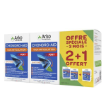 Arkopharma chondro - aid 100% articulation 2 + 1 mois offert 3 x 60 gélules - 180 gélules Arkopharma chondro - aid 100% articulation 2 + 1 mois offert 3 x 60 gélules - 180 gélules