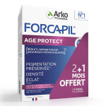 Arkopharma forcapil age protect cheveux blancs & ternes 90 comprims