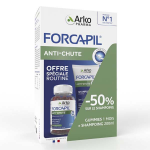 Arkopharma forcapil anti - chute 60 gummies + shampooing 200ml