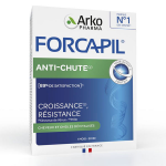 Arkopharma forcapil anti - chute cheveux zinc vitamine b 30 comprims