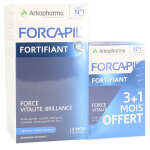 Arkopharma forcapil cheveux & ongles 180 glules + 60 glules offertes