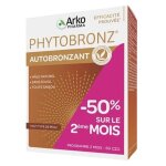 Arkopharma phytobronz autobronzant hale naturel sans soleil format promo 2 mois 60 g�lules