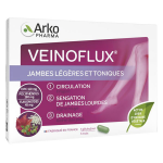 Arkopharma veinoflux jambes lgres circulation vigne rouge 30 glules