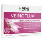 Arkopharma veinoflux jambes légères circulation vigne rouge 30 gélules Arkopharma veinoflux jambes légères circulation vigne rouge 30 gélules
