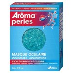 Arma perles masque oculaire poche thermique rutilisable chaud / froid 36cm x 9, 5cm