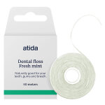 Atida hygiène bucco - dentaire fil dentaire goût menthe 50m Atida hygiène bucco - dentaire fil dentaire goût menthe 50m
