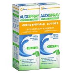 Audispray adulte hygine de l'oreille lot de 2 x 50ml