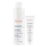 Avne cicalfate + gel nettoyant assainissant visage et corps 200ml + crme rparatrice protectrice 100ml ...