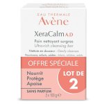 Avène xeracalm a. d pain nettoyant surgras lot de 2 x 100g Avène xeracalm a. d pain nettoyant surgras lot de 2 x 100g