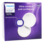 Avent allaitement coussinet jetable jour & nuit 60 unités Avent allaitement coussinet jetable jour & nuit 60 unités