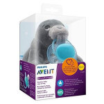 Avent attache sucette peluche + 0m phoque lot de 2 Avent attache sucette peluche + 0m phoque lot de 2