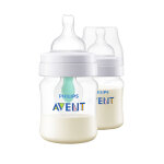 Avent biberon anti - colic avec valve airfree + 0m lot de 2 x 125ml