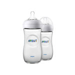 Avent biberon natural 2. 0 lot de 2 x 330ml