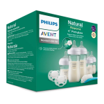 Avent coffret natural response 5 biberons verre Avent coffret natural response 5 biberons verre