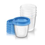 Avent pots de conservation lait maternel rutilisables 5 x 180ml