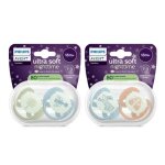Avent scf094 / 13 sucette ultra soft nuit 18m mix