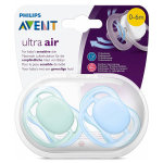 Avent sucette 0 - 6m aérée pastel garçon lot de 2 Avent sucette 0 - 6m aérée pastel garçon lot de 2