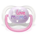 Avent sucette symtrique ultra air + 0m love mama rose lot de 2