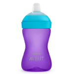 Avent tasse  bec souple violette 300ml
