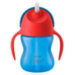 Avent tasse  paille rouge bleu 200ml