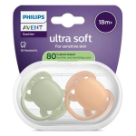 Avent ultra soft jour 18m + uni nature x2, sans bpa