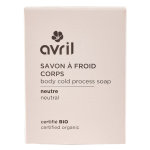 Avril corps savon à froid neutre bio 100g Avril corps savon à froid neutre bio 100g