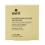 Avril shampooing solide nutrition cheveux secs et ab�m�s 60g certifi� bio