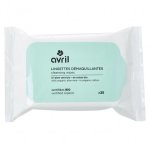 Avril visage lingettes dmaquillantes coton bio 25 units