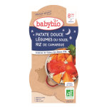 Babybio repas soir bol patates douces légumes du soleil + 8m bio 2 x 200g Babybio repas soir bol patates douces légumes du soleil + 8m bio 2 x 200g